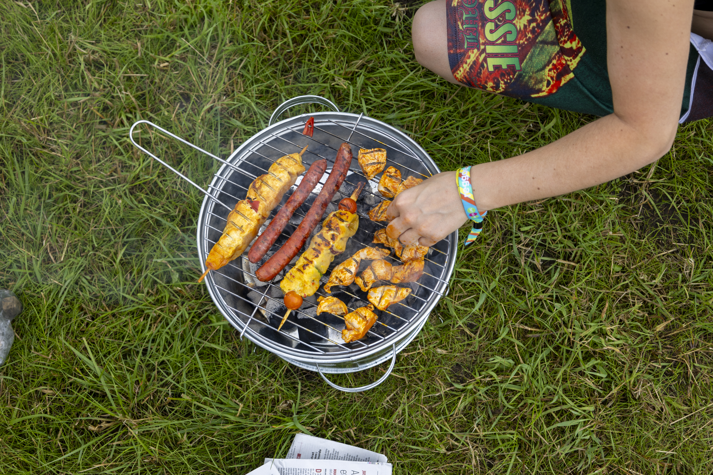 Recycling and waste management on camping