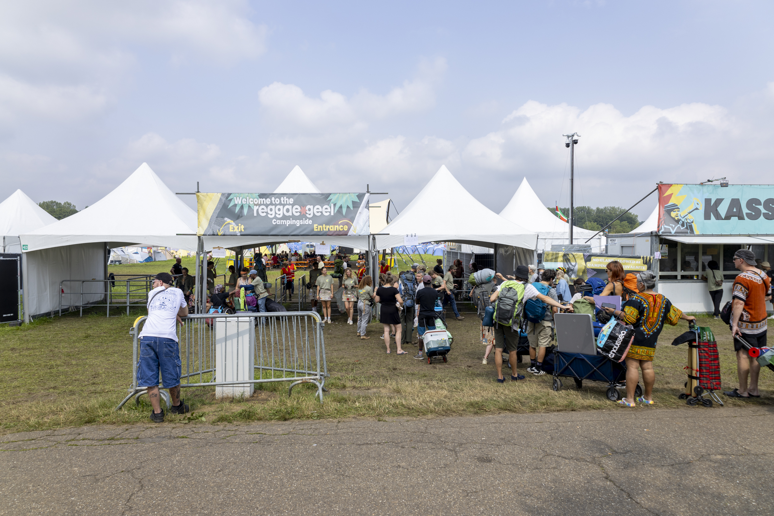 Afval recycleren op de camping