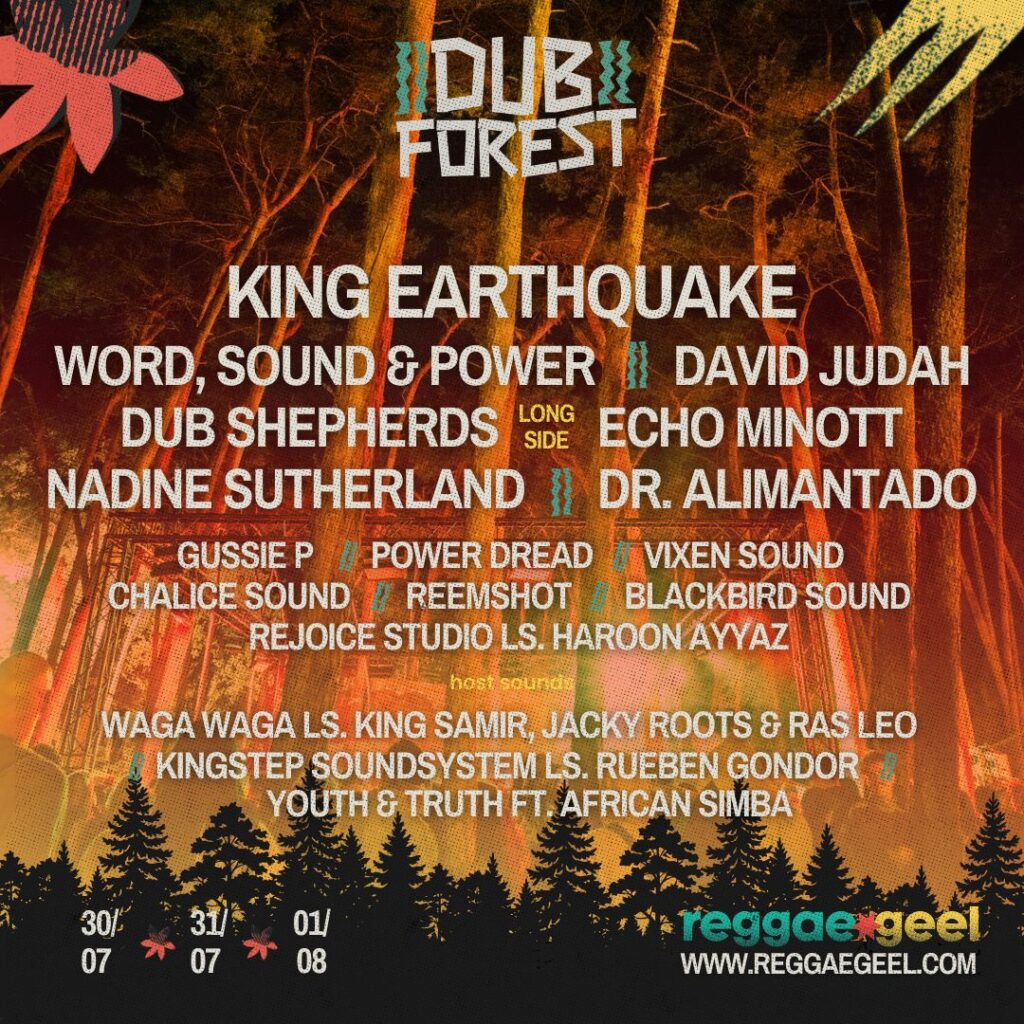 Dub Forest Lineup Complete! - News - Reggae Geel